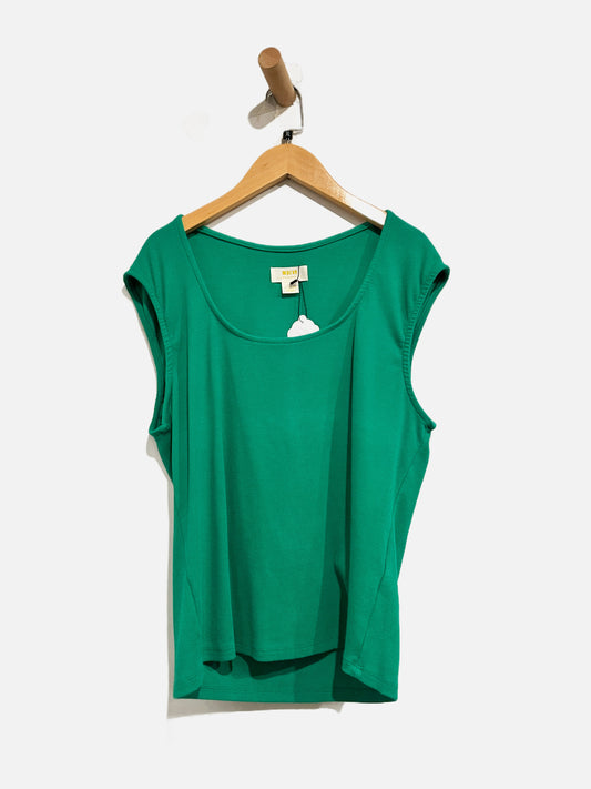 Anthropologie Maeve Green Ribbed Tank Top - XL