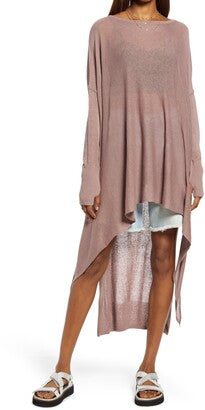 Free People Bianca Tunic in Mauve - XS/S