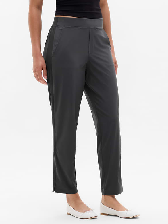 Athleta Brooklyn Mid Rise Ankle Pant in Ash - Small
