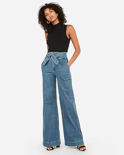 Express Wide Leg Jeans - 2