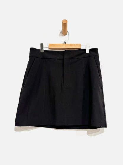 Good American Suiting Mini Skirt in Black - 27