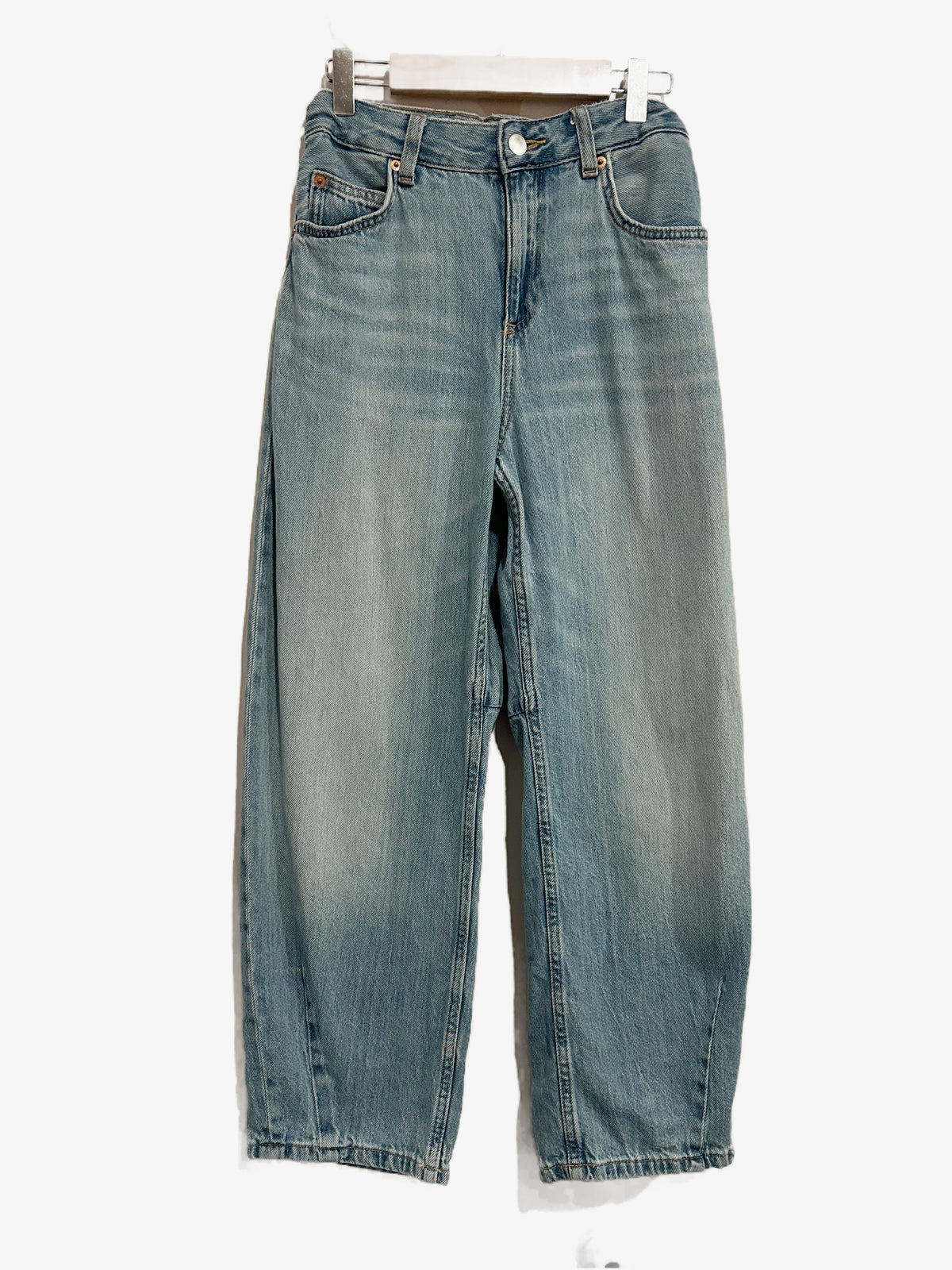 Zara Girls Barrel Leg Jeans - 12/13