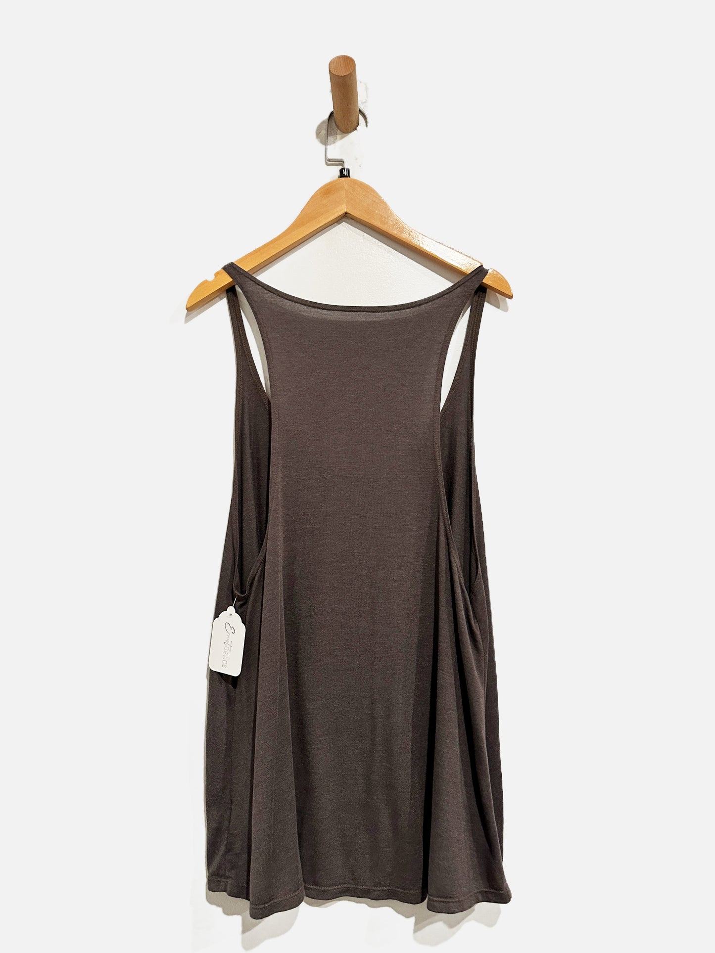 Mumu Gray Made in the USA Tank - Medium