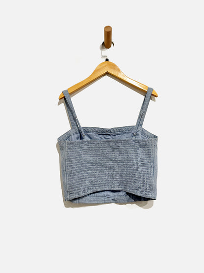 Abercrombie & Fitch Chambray Tank - Large