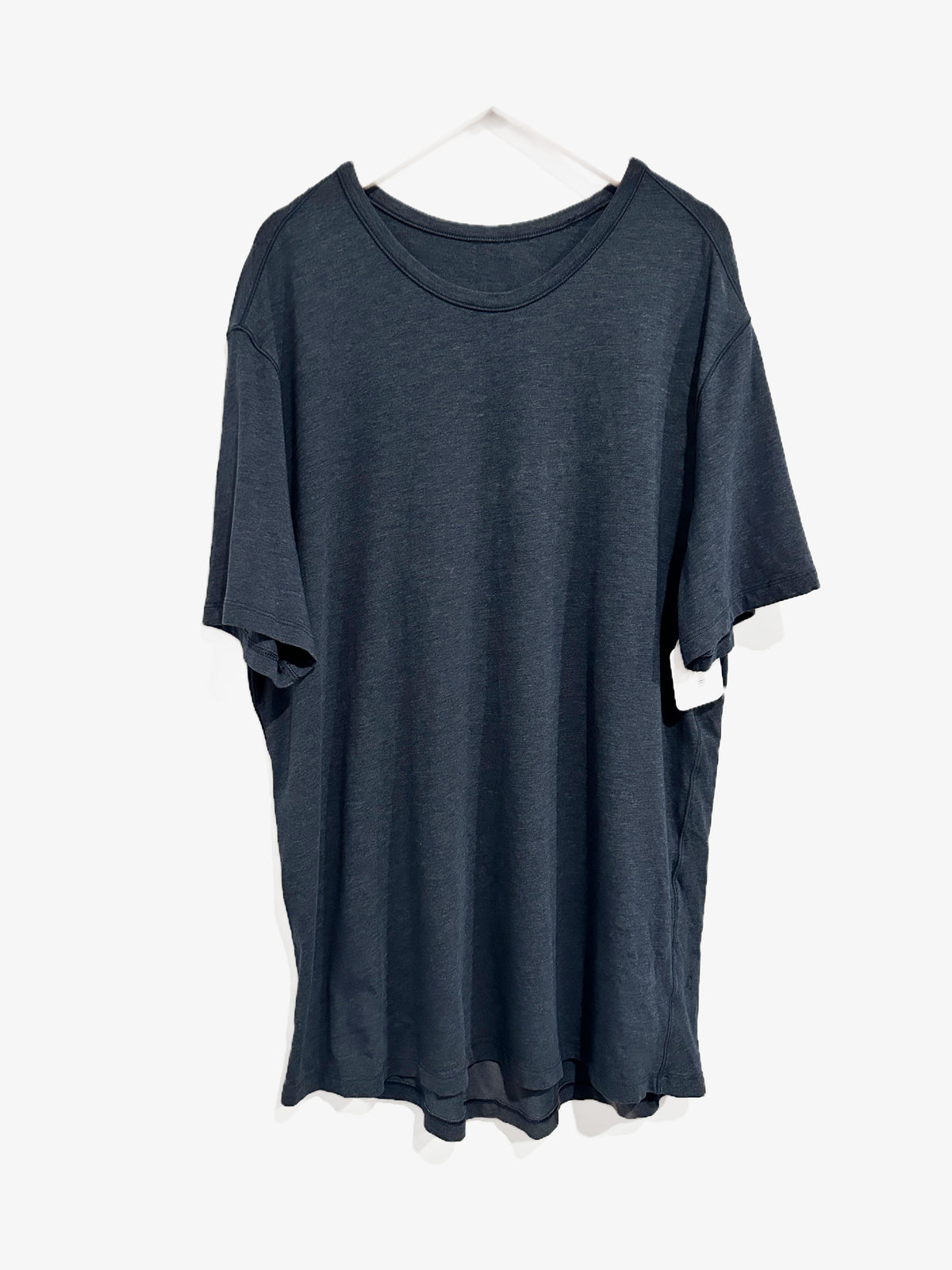 Lululemon Zeroed In Short Sleeve Shirt in Heathered Club Blue