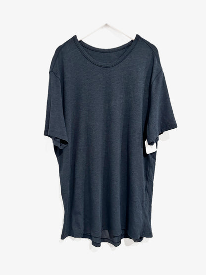 Lululemon Zeroed In Short Sleeve Shirt in Heathered Club Blue
