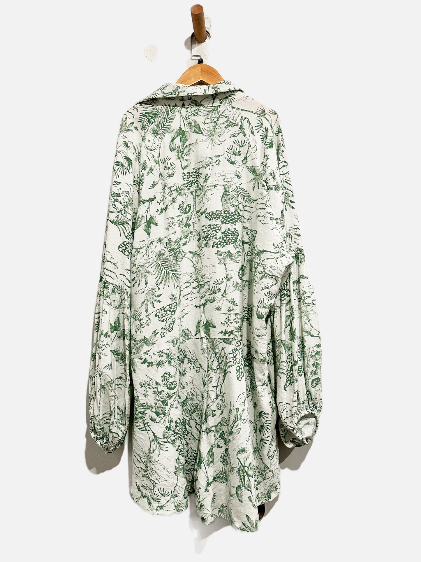 Petal + Pup Green Elsa Romper - XL