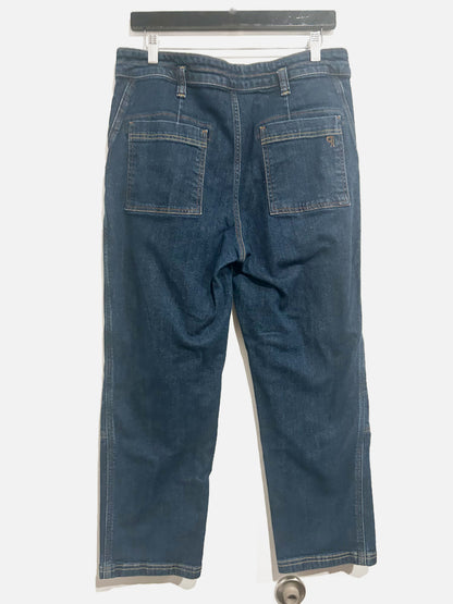 Anthropologie Pilcro The Wanderer Mid-Rise Relaxed-Leg Jeans - 31