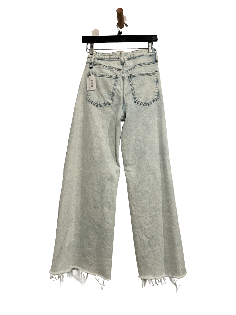Kut Blake Fab Ab Super Wide Leg Jeans - 00