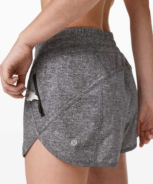 Lululemon Tracker Shorts in Heather Lux Multi Black - 6