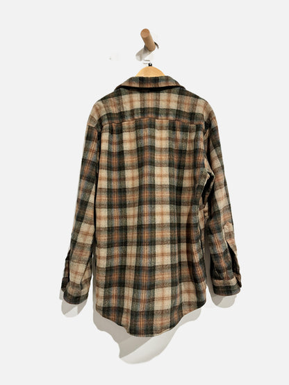 Pendleton Men’s Green Plaid Shacket - Medium