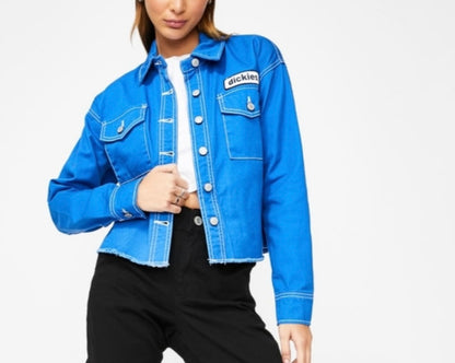 Dickie’s Blue Cropped Jacket - XL