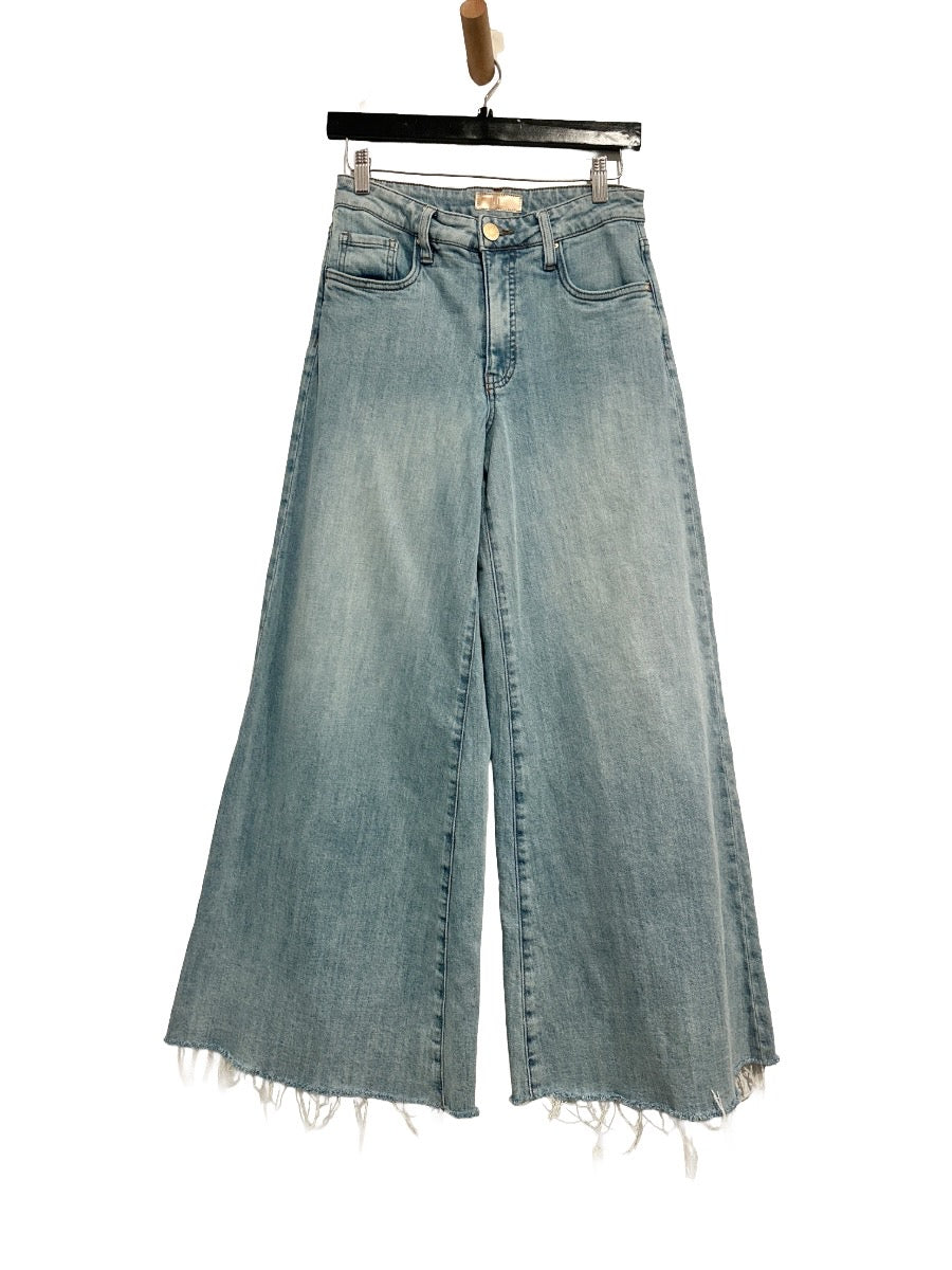 Kut Blake Fab Ab Super Wide Leg Jeans - 00