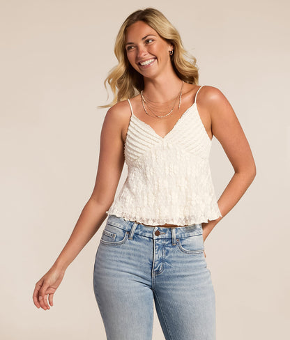 NWT By Together Forever Feeling Top in Ivory - Small