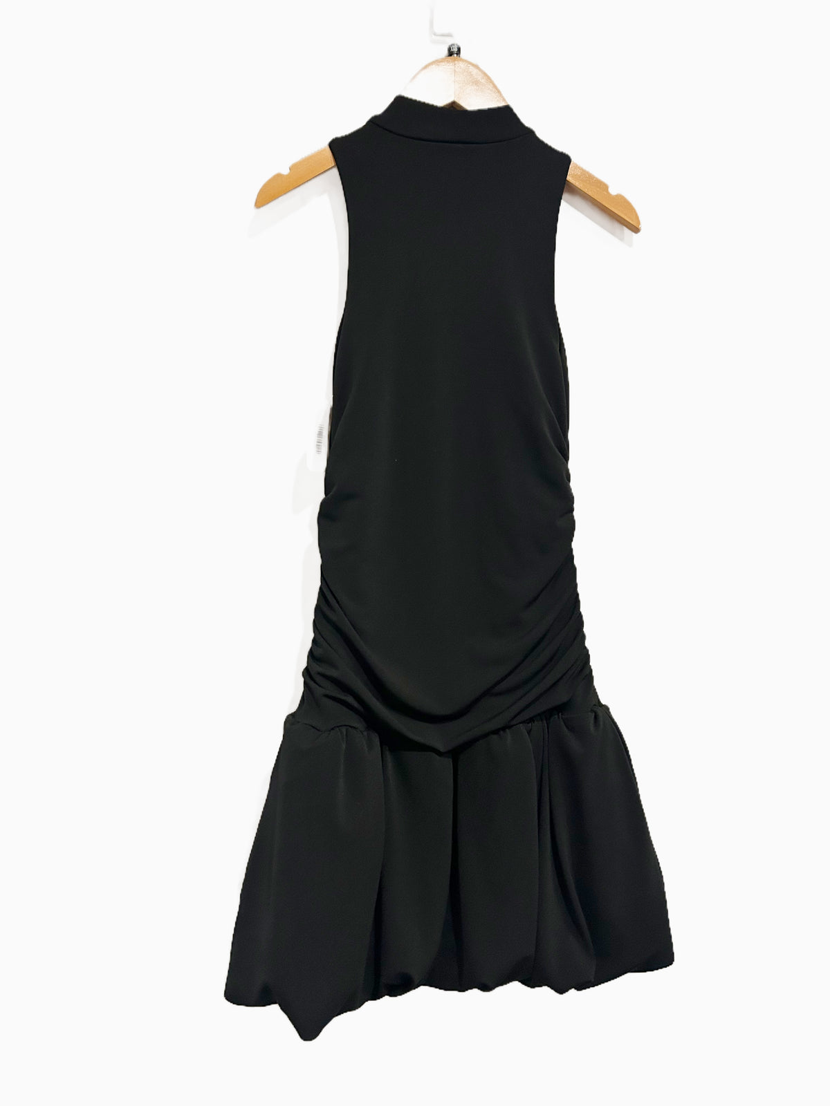 Madden NYC Black Mock Neck Mini Bubble Dress - XXS