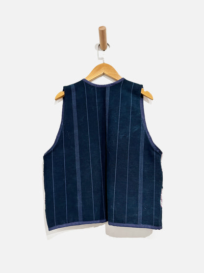 Maya Works Vintage Patchwork Denim Vest