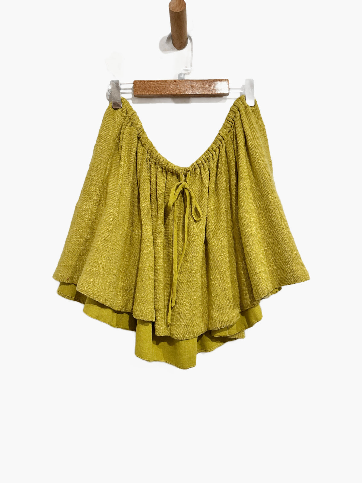 Free People Free-est Skye Mini Skirt in Avocado - Medium