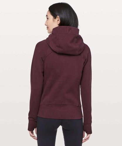 Lululemon Scuba Hoodie Light Cotton Fleece in Dark Adobe - 10