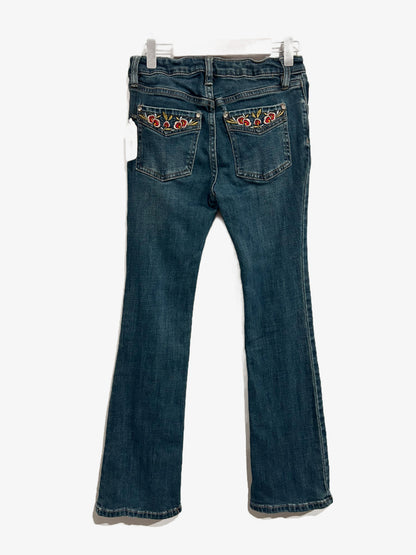 Shyanne Kids Embroidered Bootcut Jeans - 10