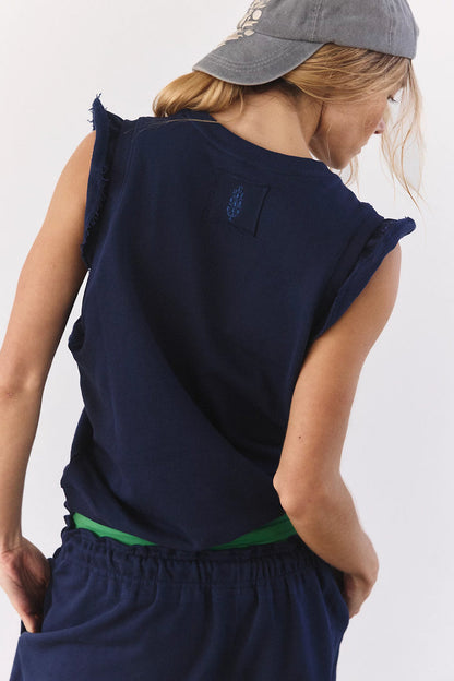 FP Movement Flutter Tank in Midnight Navy - Large