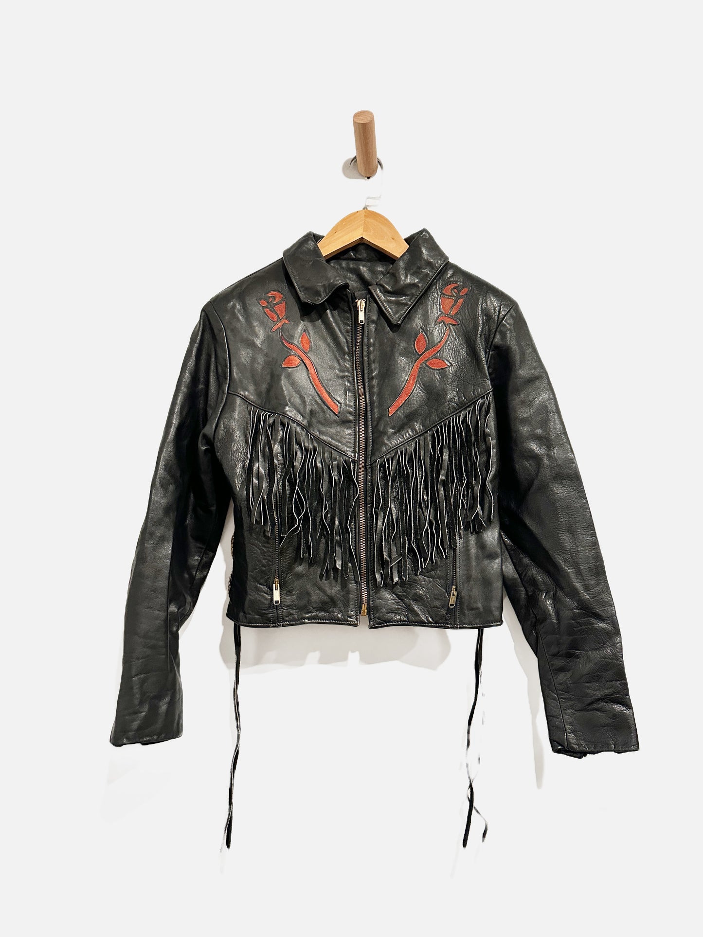 Protech Leather Fringe Jacket - 10