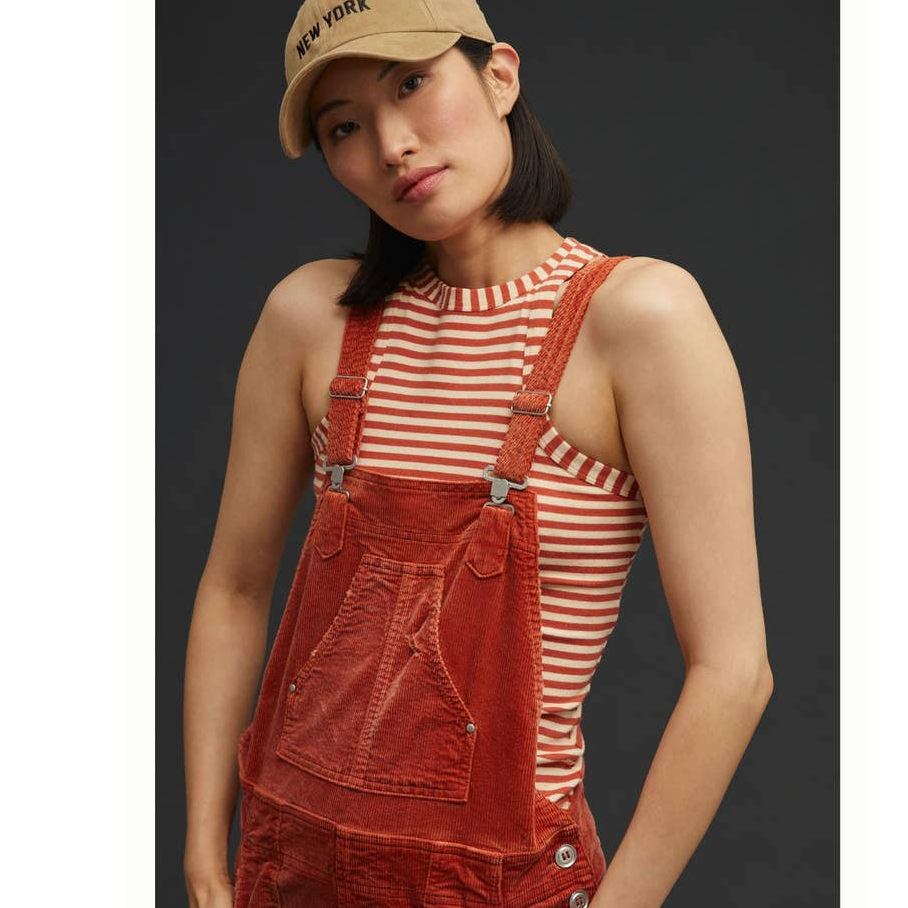 Anthropologie Pilcro Corduroy Overalls - 25