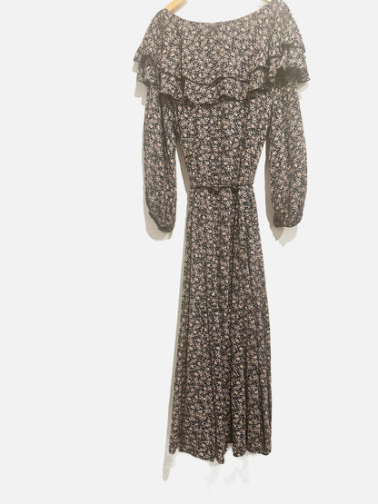 Free People Float On A Sunbeam Midi Dress - Medium