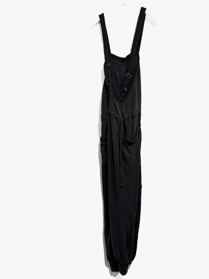 Free People Movement Jump Start Jumpsuit in Washed Black - Small
