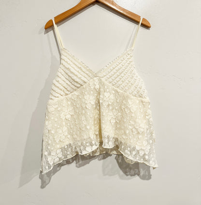 NWT By Together Forever Feeling Top in Ivory - Small