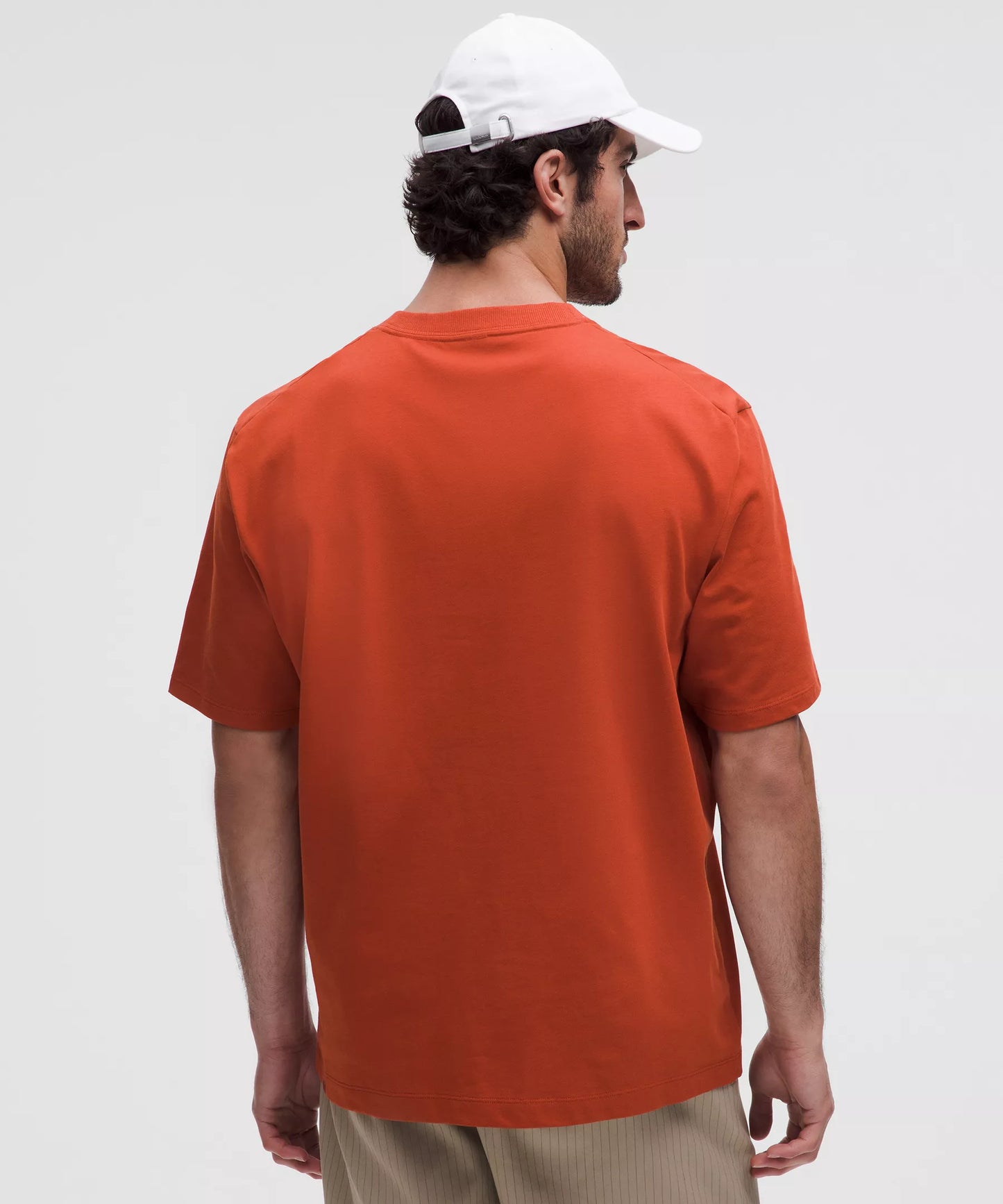 Lululemon Men’s Heavyweight Cotton Jersey T-Shirt in Burnt Orange