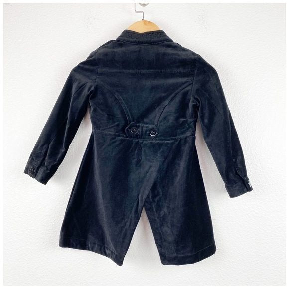 Jottum Black Velvet Victorian Jacket Size 4Y