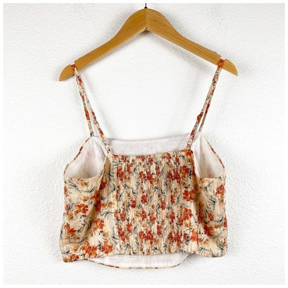 MinkPink NWT Zahari Floral Crop Top Size Medium