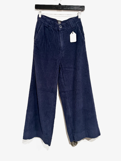 UO BDG Blue Wide Corduroy Pants - 0