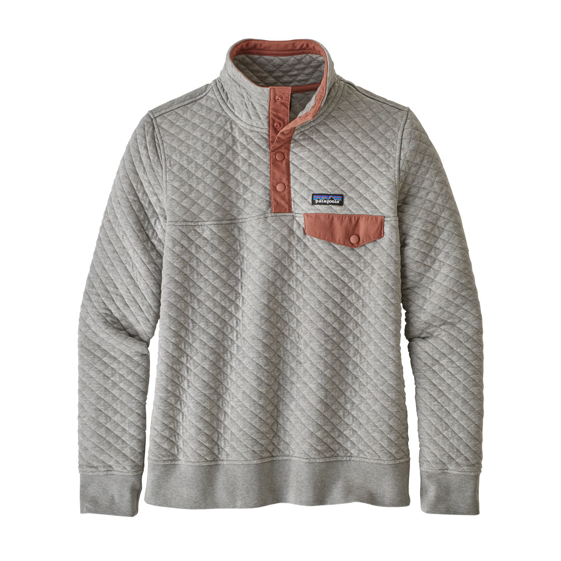 Patagonia Organic Cotton Quilt Snap-T Pullover in Drifter Grey -  Large