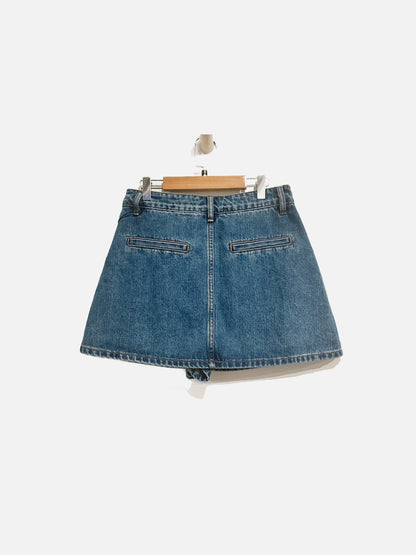 Showpo. NWT Denim Mini Skort - 4