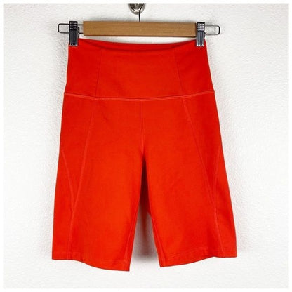 Girlfriend Collective Blood Orange High-Rise Run Short Size XS