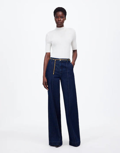 Madewell Superwide-Leg Trouser Jeans in Landrum Wash - 28