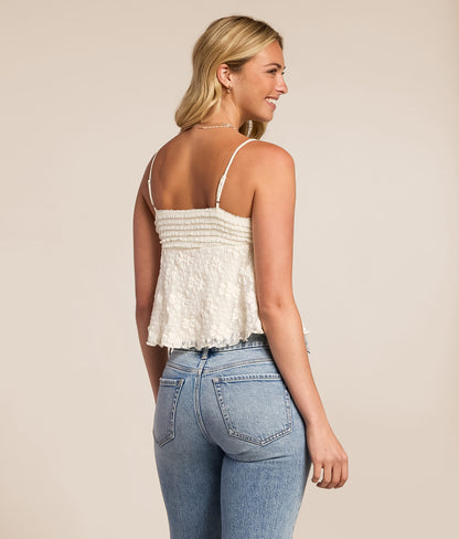 NWT By Together Forever Feeling Top in Ivory - Small