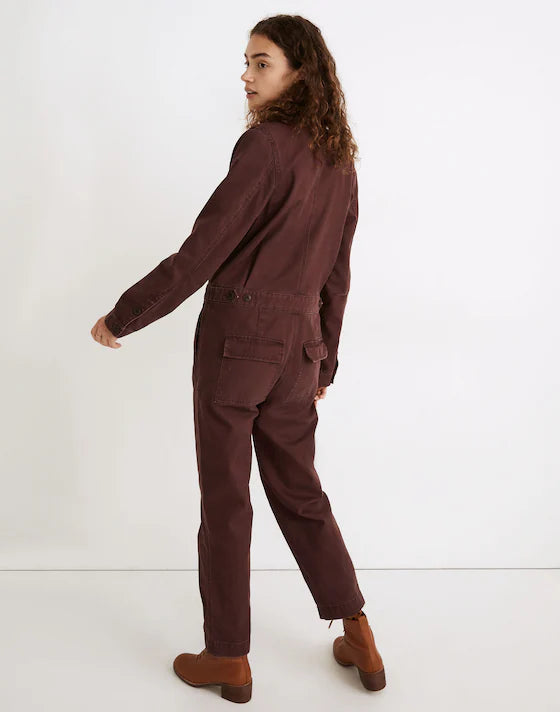 Madewell Brown Utility Coveralls - Large