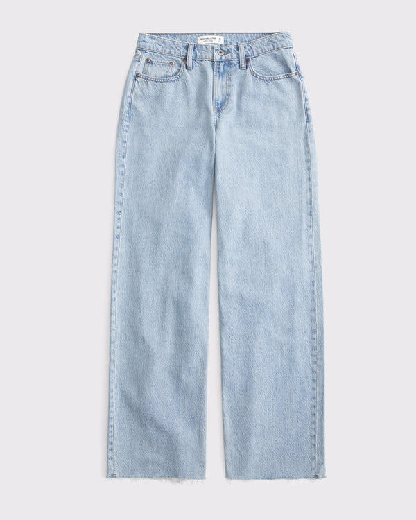 Abercrombie & Fitch Low Rise Ultra Loose Jeans - 25