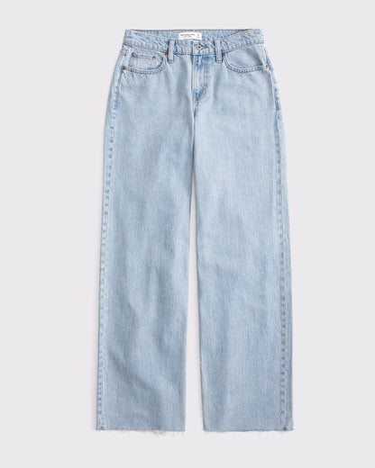 Abercrombie & Fitch Low Rise Ultra Loose Jeans - 25