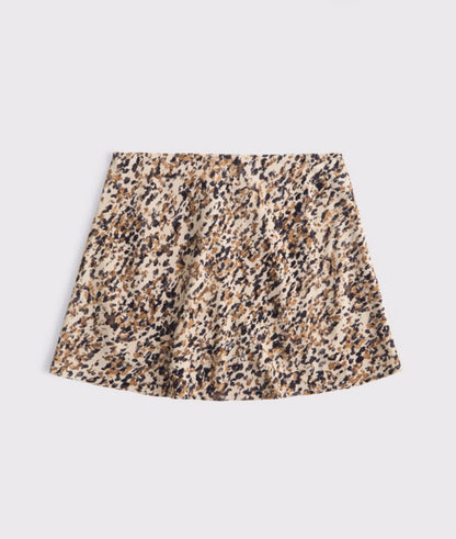 Abercrombie & Fitch NWT Leopard Skort - Medium