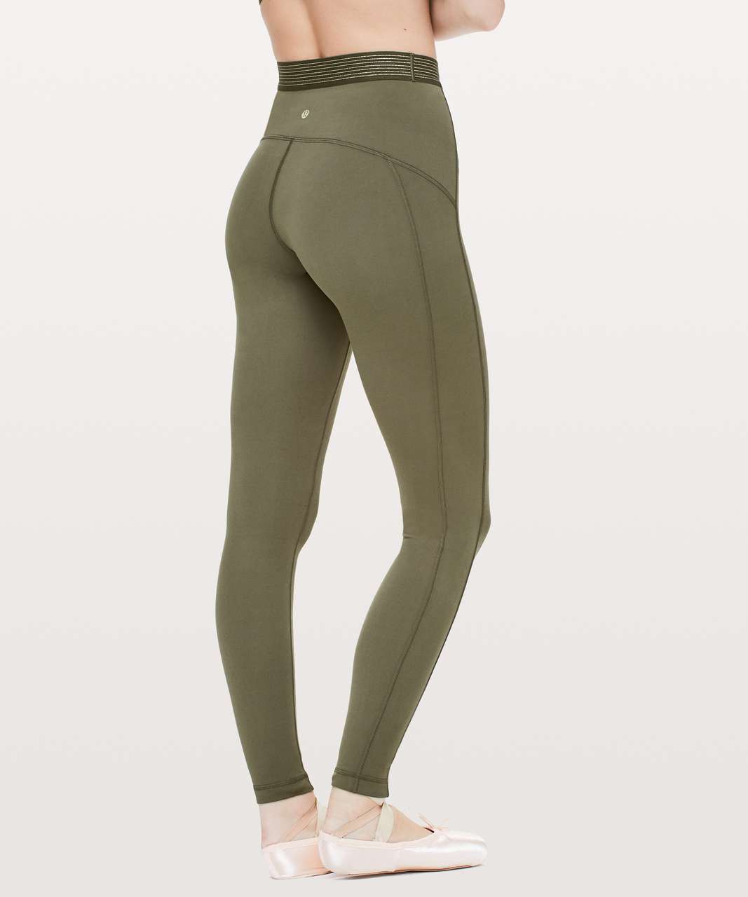 Lululemon Principal Dancer Golden Lining Tight 28" in Armory - 4