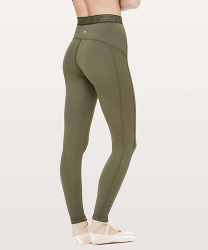 Lululemon Principal Dancer Golden Lining Tight 28" in Armory - 4