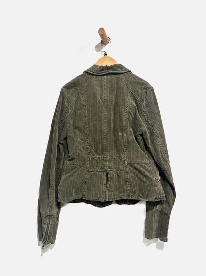 Free People Green Corduroy Jacket - XS