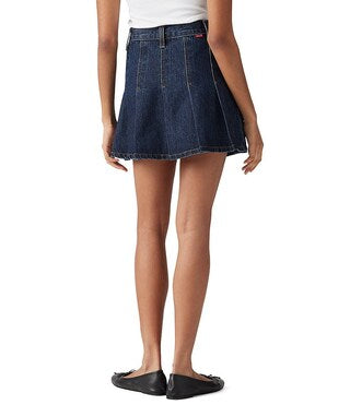 Levi’s Pleated Denim Mini Skirt - 27