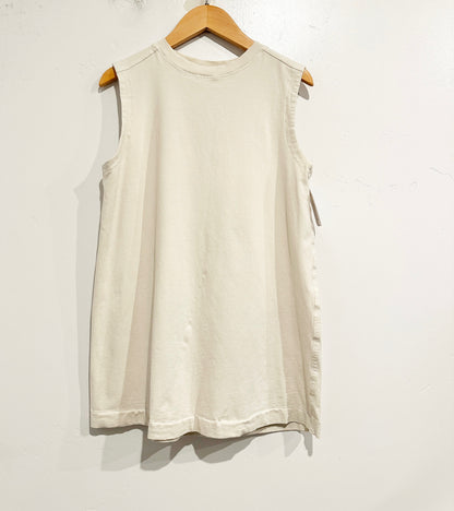 Lululemon All Yours Organic Cotton Tank Top in Light Ivory