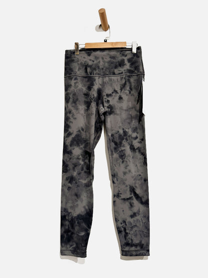 Lululemon Align HR 25” Blue Tie Dye Leggings - 8