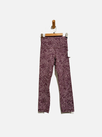 Lululemon Align Crop *21" Arabesque Antoinette Smoky Quartz - 2