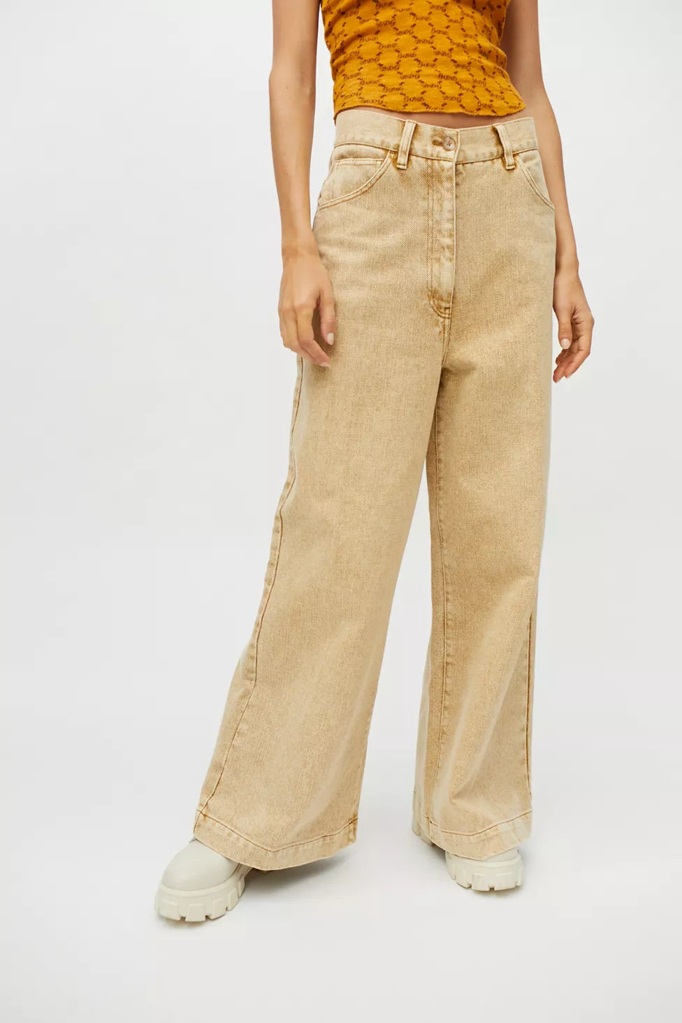Urban Outfitters Lena Wide Leg Jeans - 27